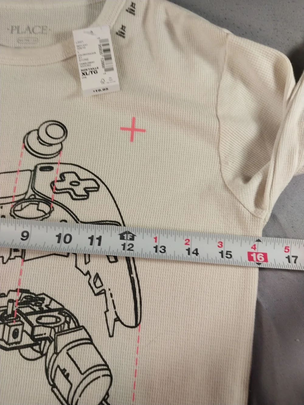 The Children's Place Into The Game Controller Graphic Thermal Top #128